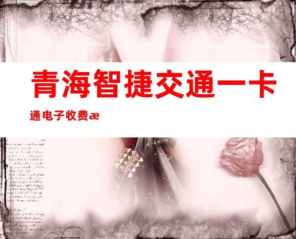 青海智捷交通一卡通电子收费有限公司